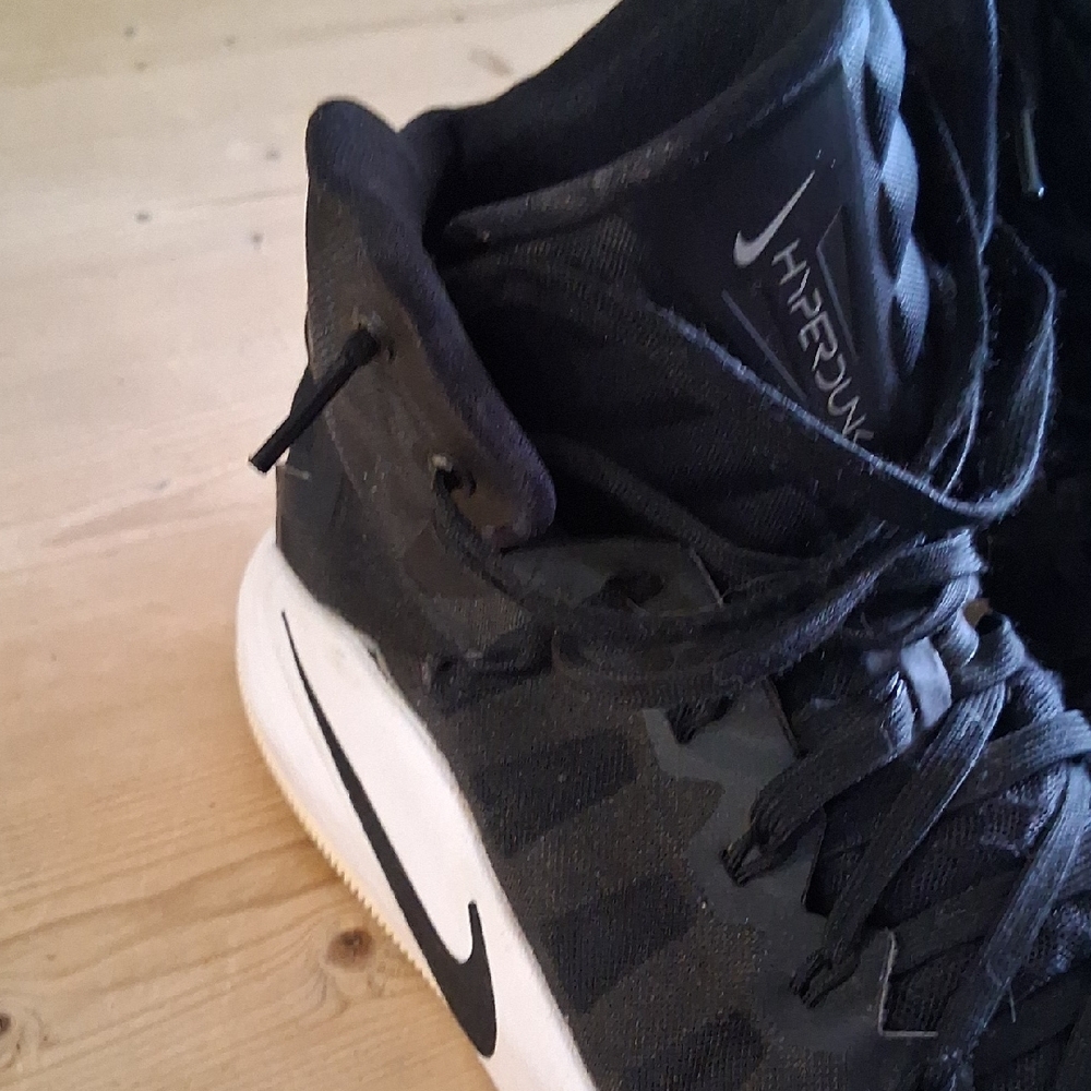 Nike Hyperdunk Black Athletic Shoes